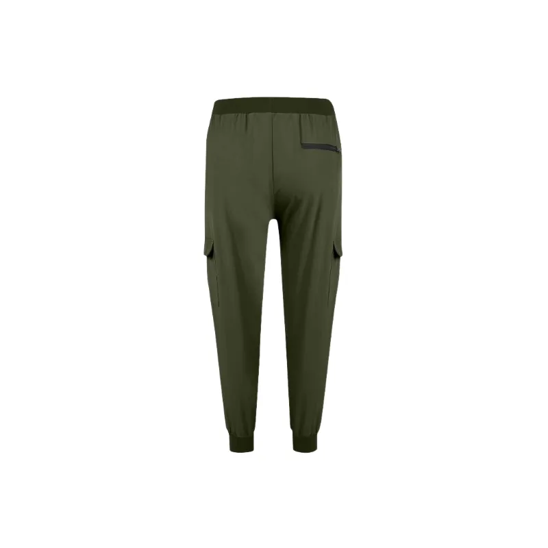 Casual Simple Bamboo Fiber Sports Pants Women-4