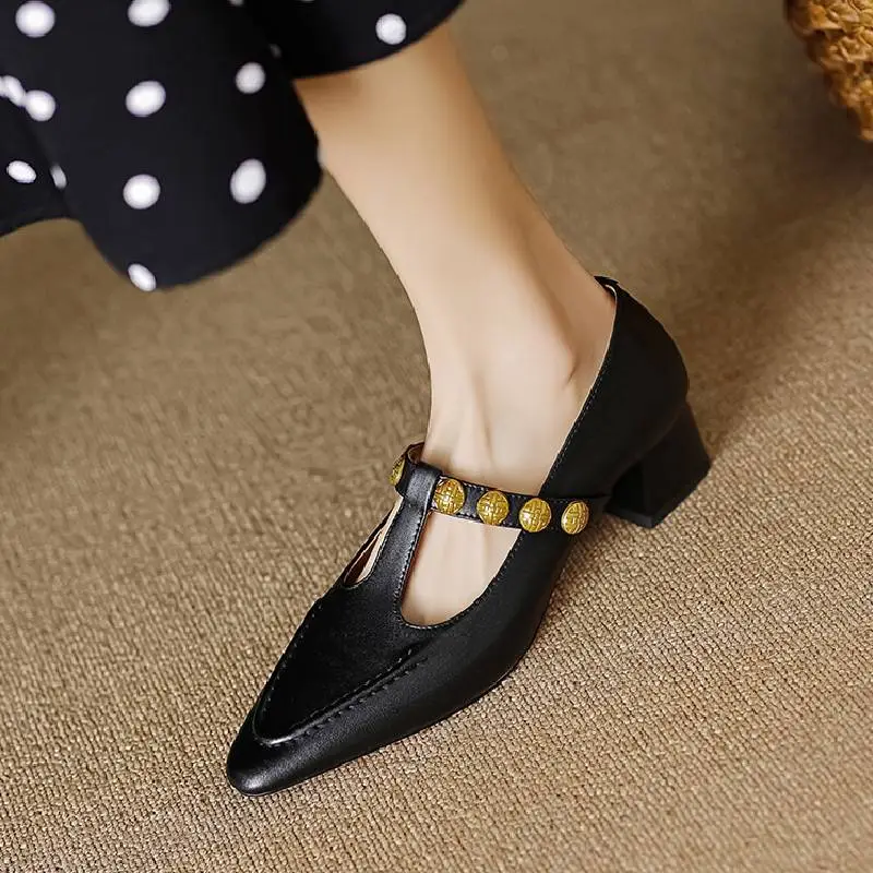 Retro Funky Mary Jane Shoes-7