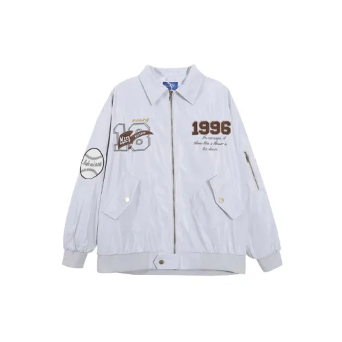 Retro Embroidery Loose Baseball Jersey