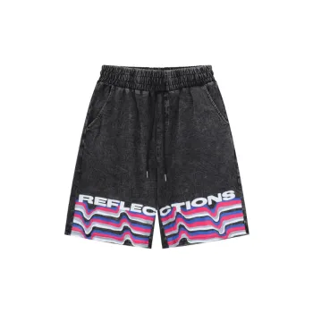 Loose Washed Distressed Shorts