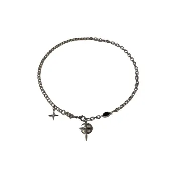 Gemstone Star Clavicle Chain Necklace