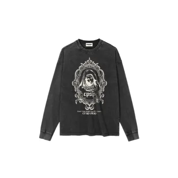 Notre Dame Printed Long sleeved T shirt