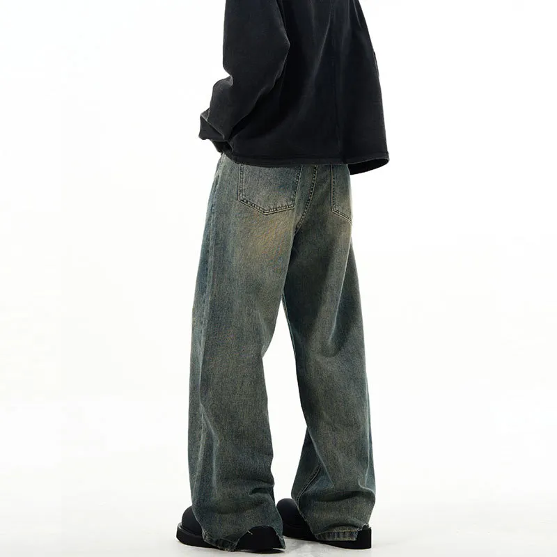 Retro Washed Jeans-1