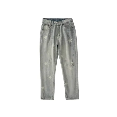 New Summer All-match Duffy Loose Factory Outlet Jeans