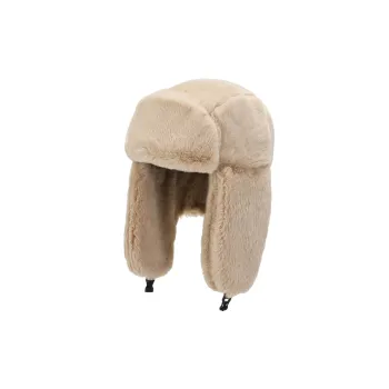 Simple Warming Red Army Cap
