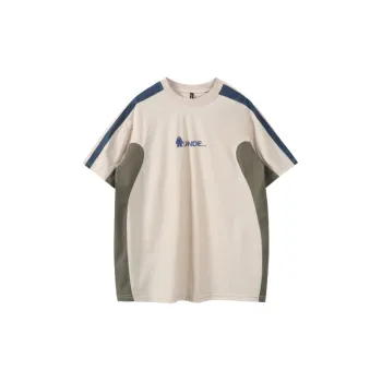 Sporty Retro Nylon T Shirt Unisex
