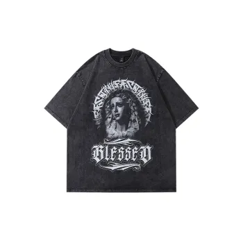Vintage Washed Short Sleeved T Shirt