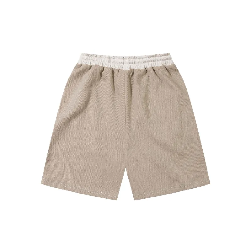 Street Loose Cotton Casual Shorts-5