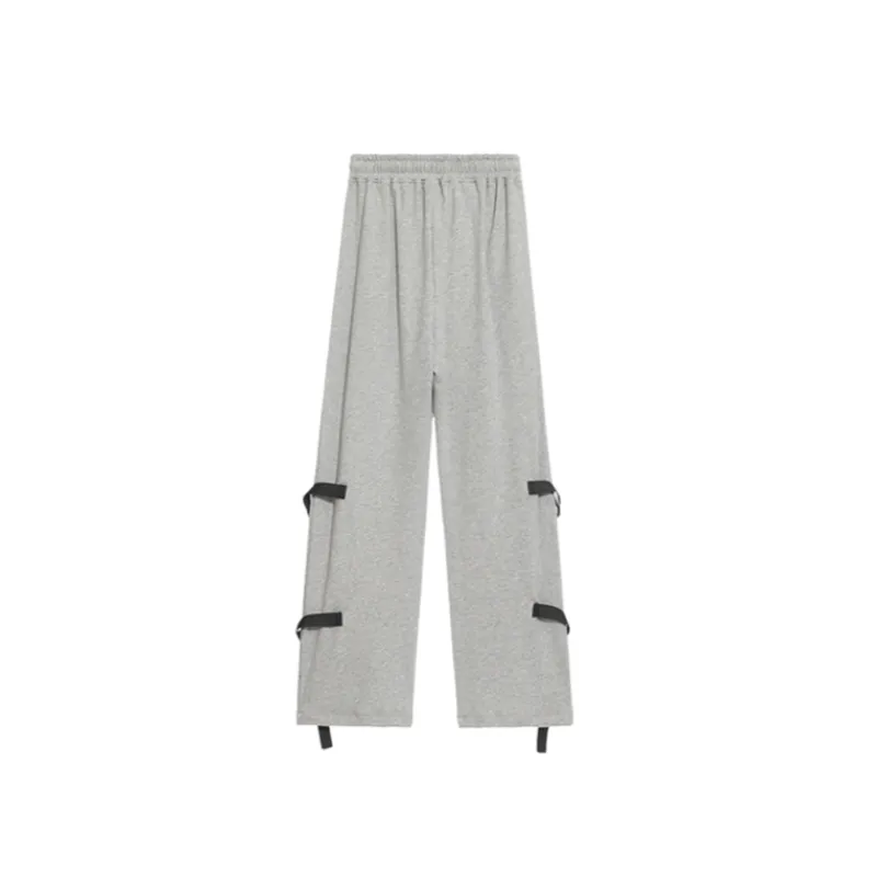 High Street Straight Casual Sweatpants-1