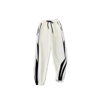 Fashion Loosen All match Leg Pants Middle aged Pants
