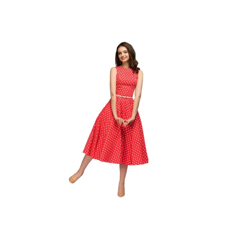 Elegant Basics Polyester Dress Women-2