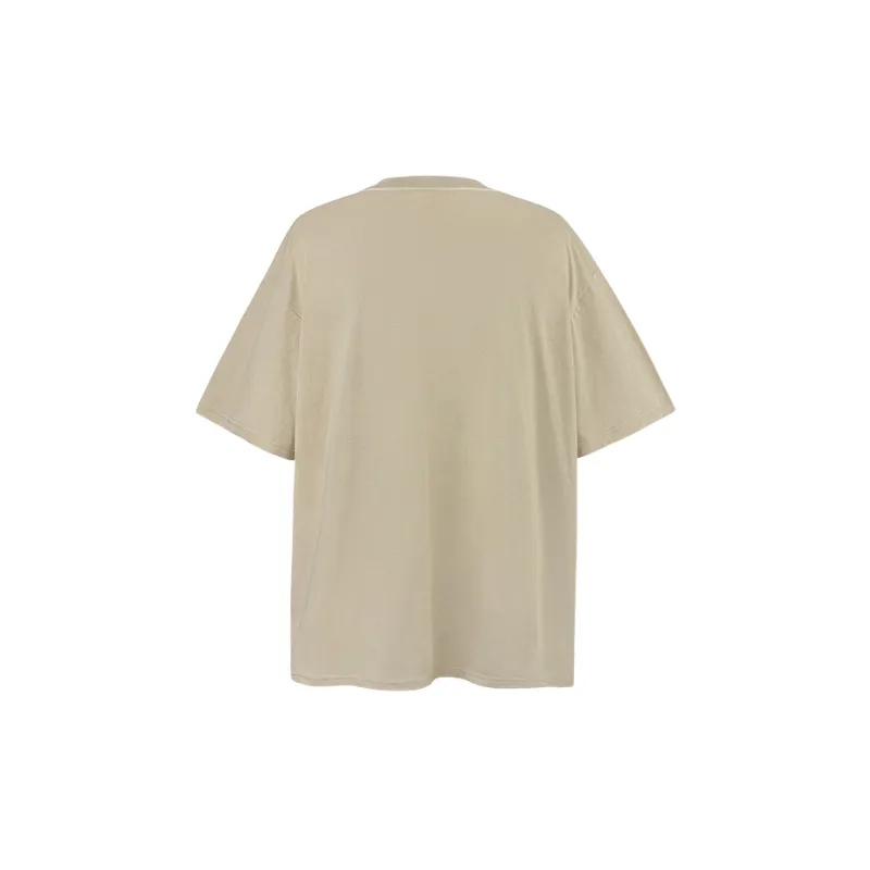 Retro Loose Cotton T Shirt-1