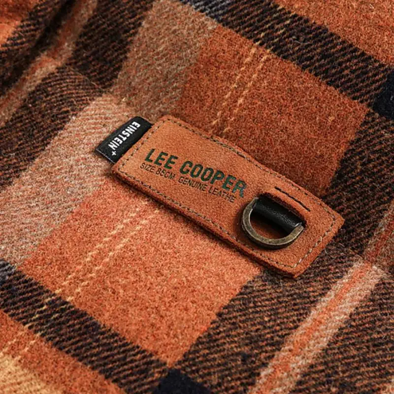 Plaid Loose Quilted Jacket-3