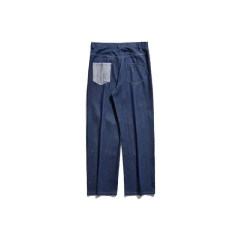 Retro Trendy Patch Pants-1