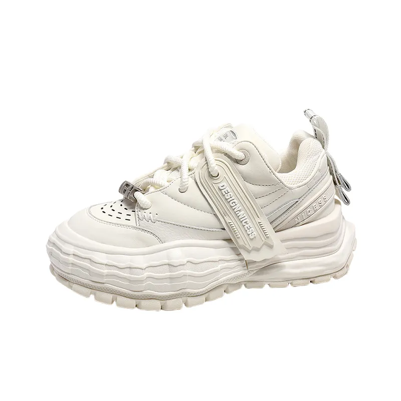 Niche Original Design Big Head Increased Platform Shoes-6