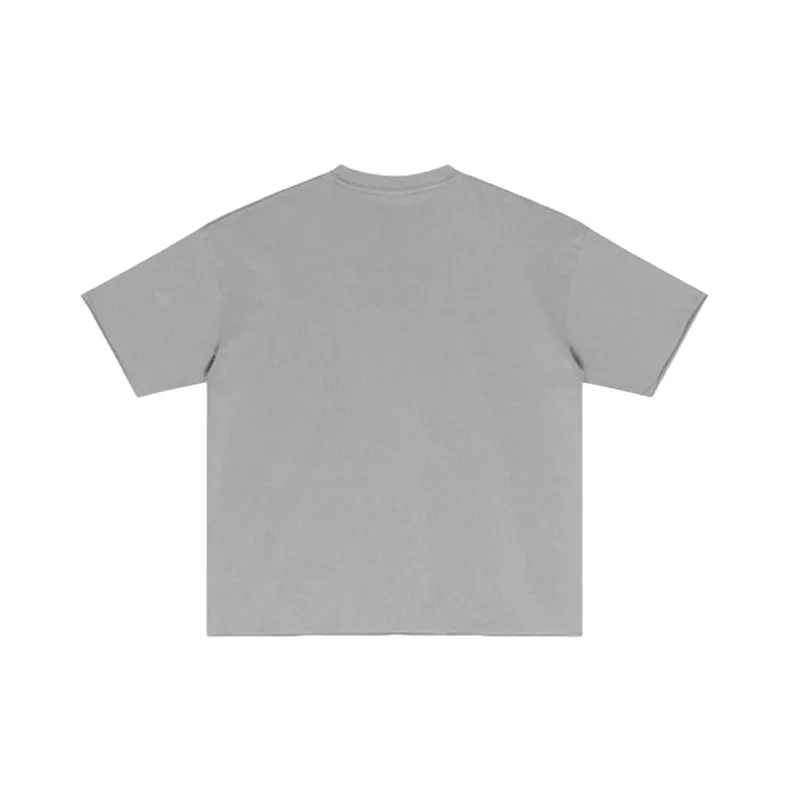 Retro Washed Cotton T Shirt-13