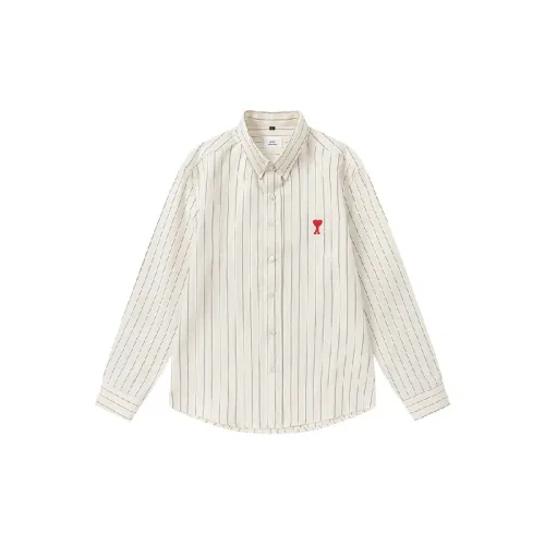 Casual Striped Cotton Shirt Unisex