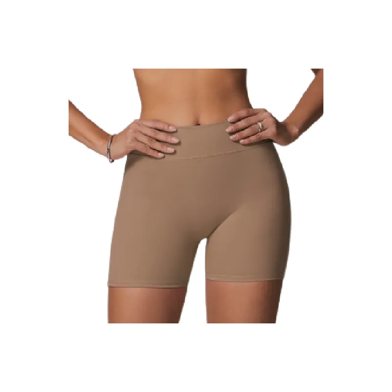 Basics Plain Sports Shorts Women-0