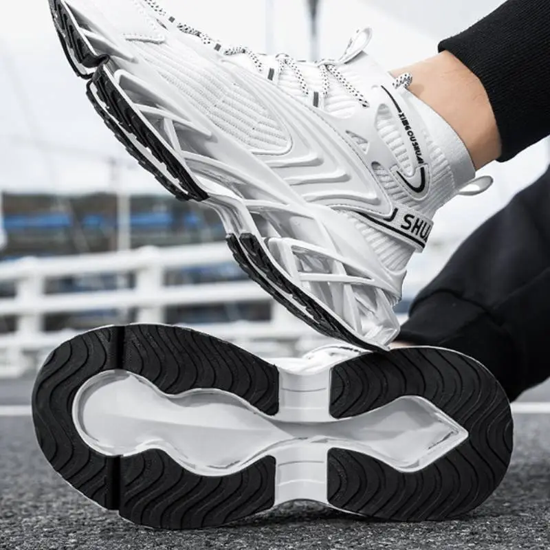 Casual Graffiti Running Shoes-2