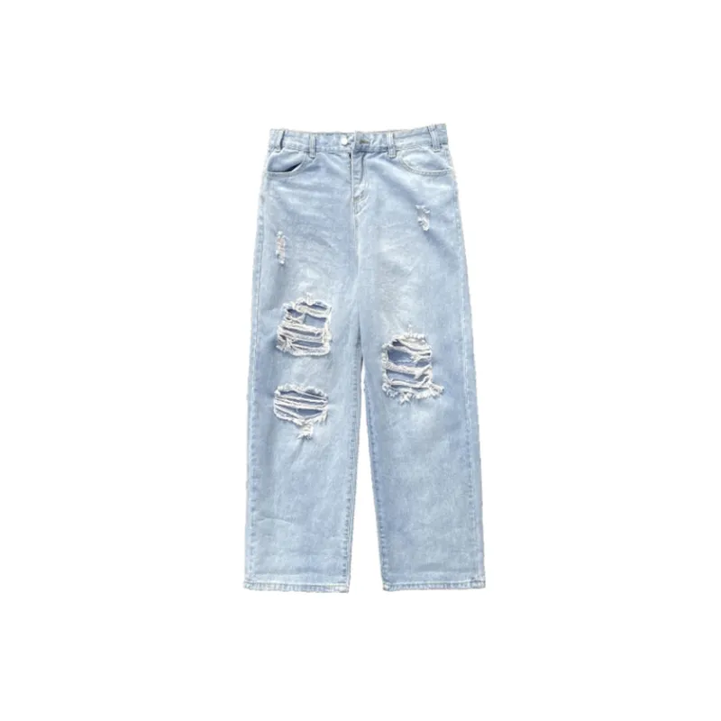 Fashion Loose Casual Jeans-0