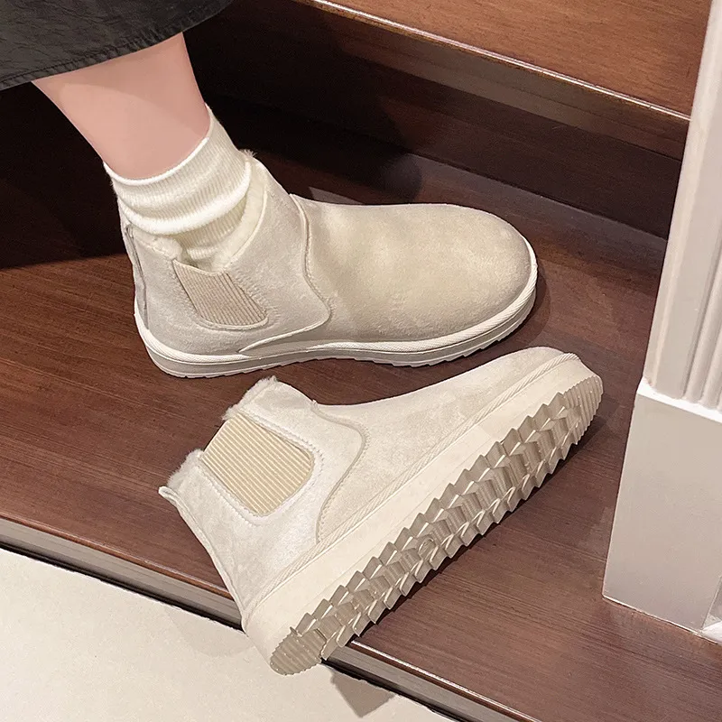 Fashion Simple Snow Boots-4