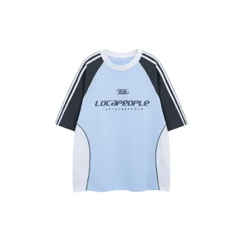 Casual Letter Cotton T Shirt Unisex