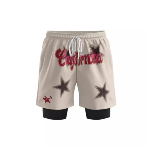 Breathable Quick Drying Fake Two Piece Pants