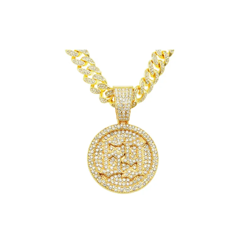 Trendy Diamond Pendant Necklace