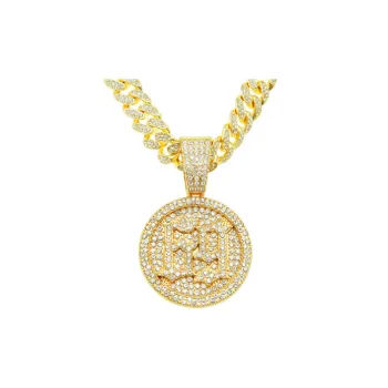 Trendy Diamond Pendant Necklace
