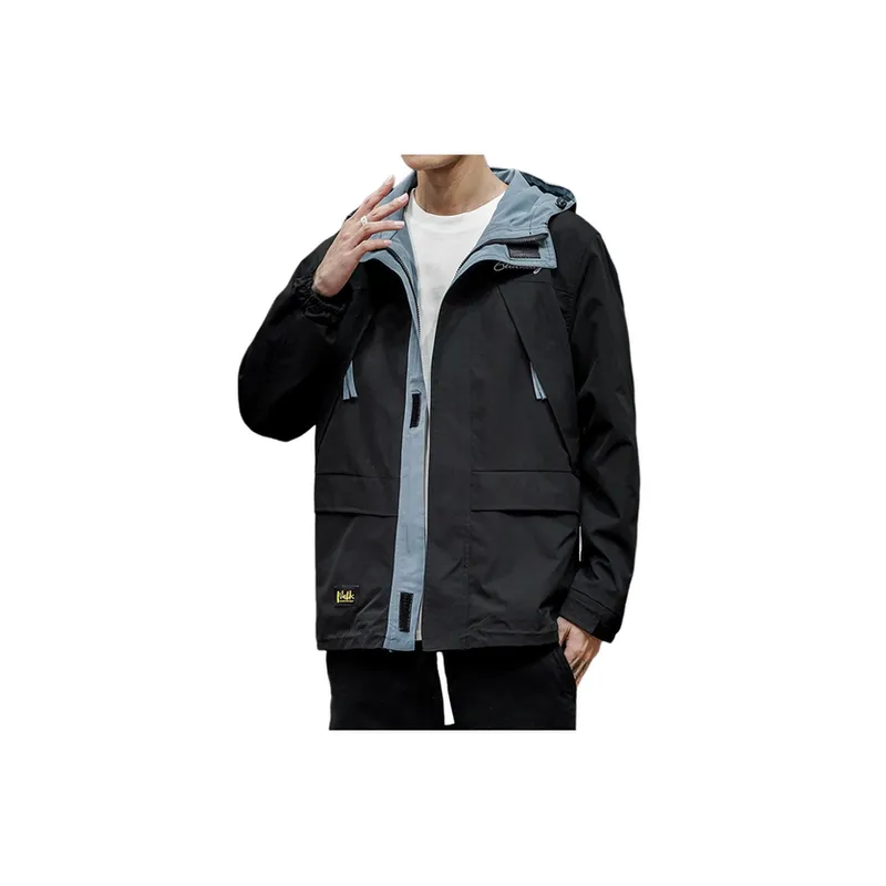 Multi Pocket Loose Vintage Oversize Hooded Jacket-2