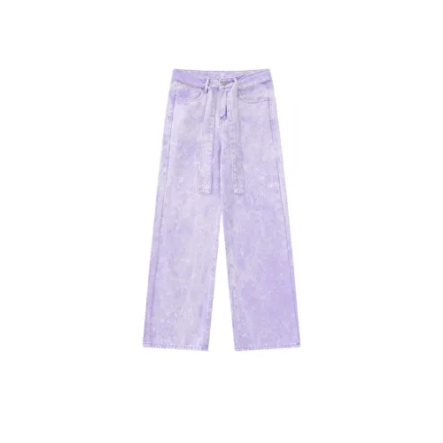 Straight Retro Loose High Waist New Arrival Trousers