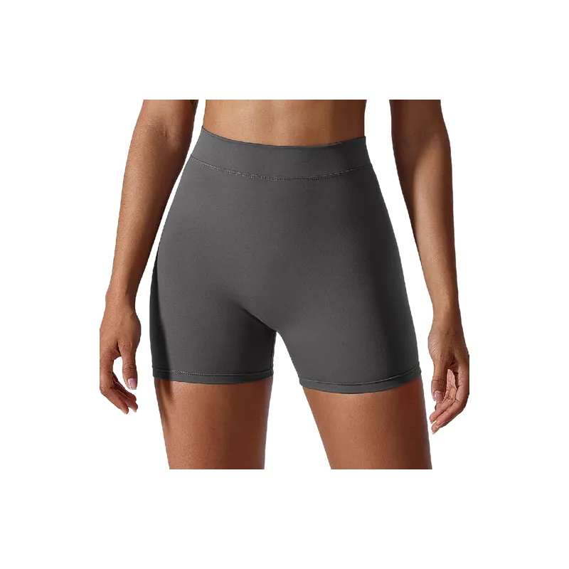 Casual Fashionable Nylon Spandex Blend Sports Shorts Women-4