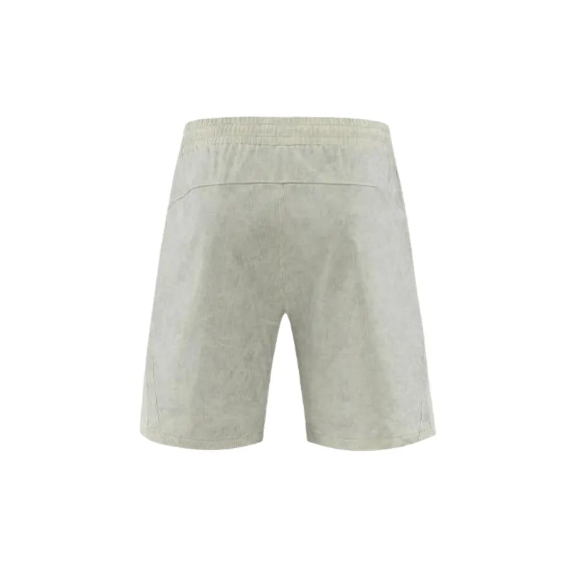 Simple Breathable Blended Synthetic Fabrics Sports Shorts-5