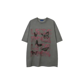 Retro Distress 100% Cotton T Shirt