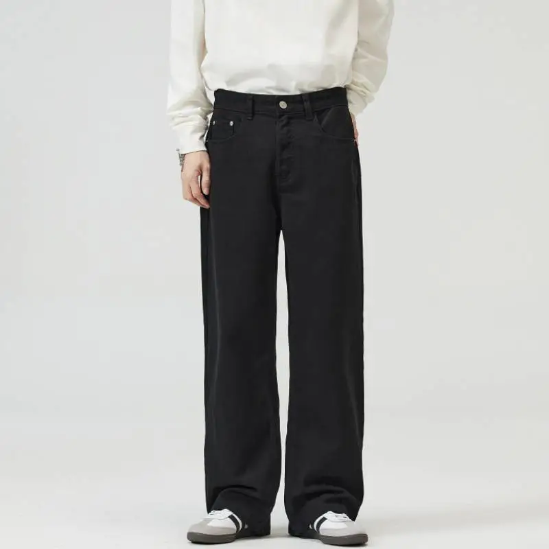 Simple Regular Jeans-1