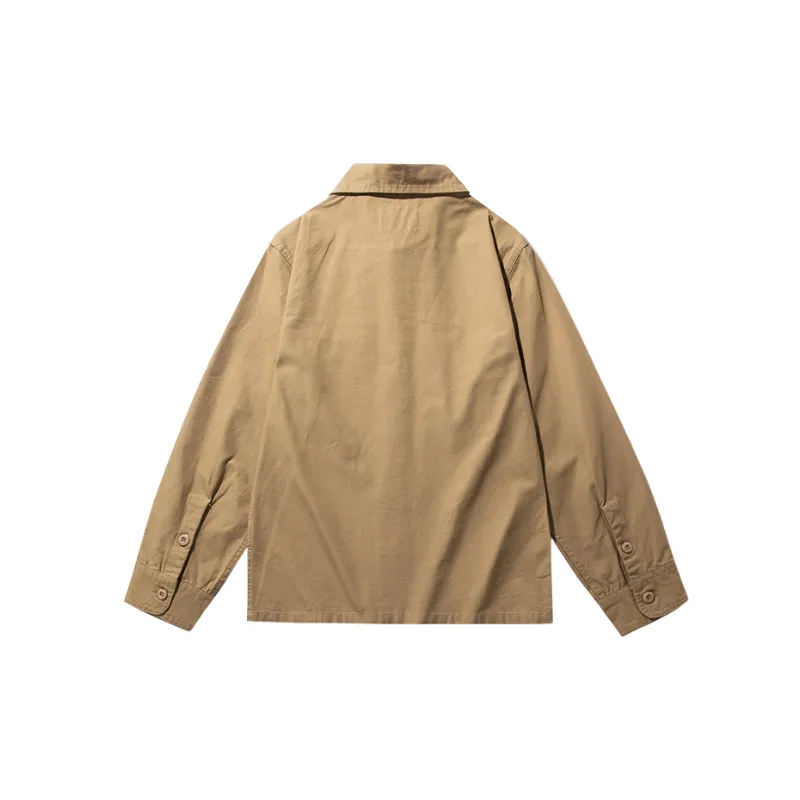 Casual Loose 100% Cotton Jacket-9