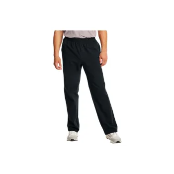Sporty Plain Cotton Casual Pants Unisex