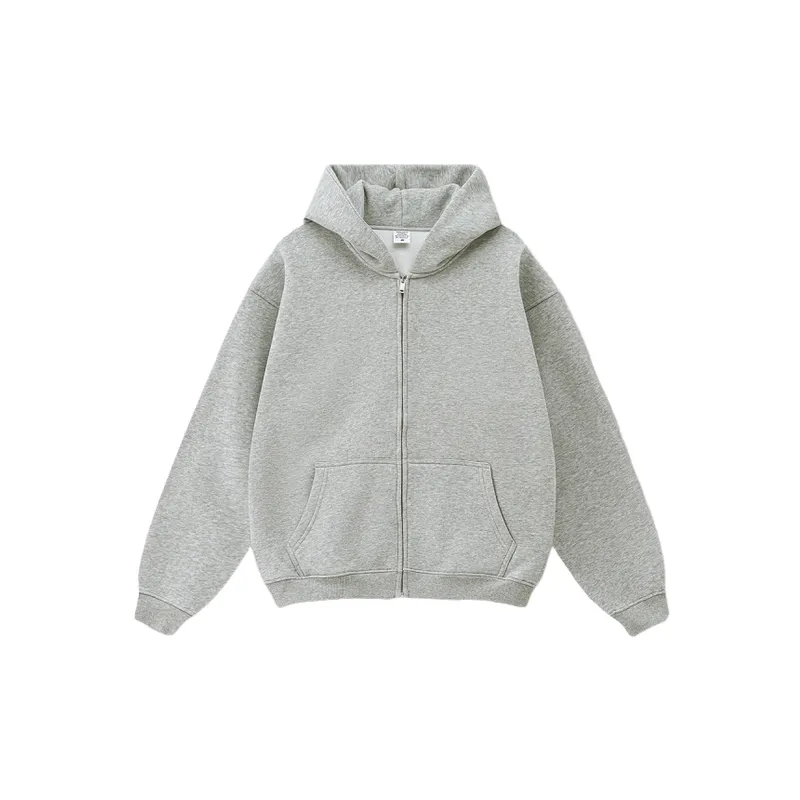 Casual Plain Cotton Sweatshirt-5