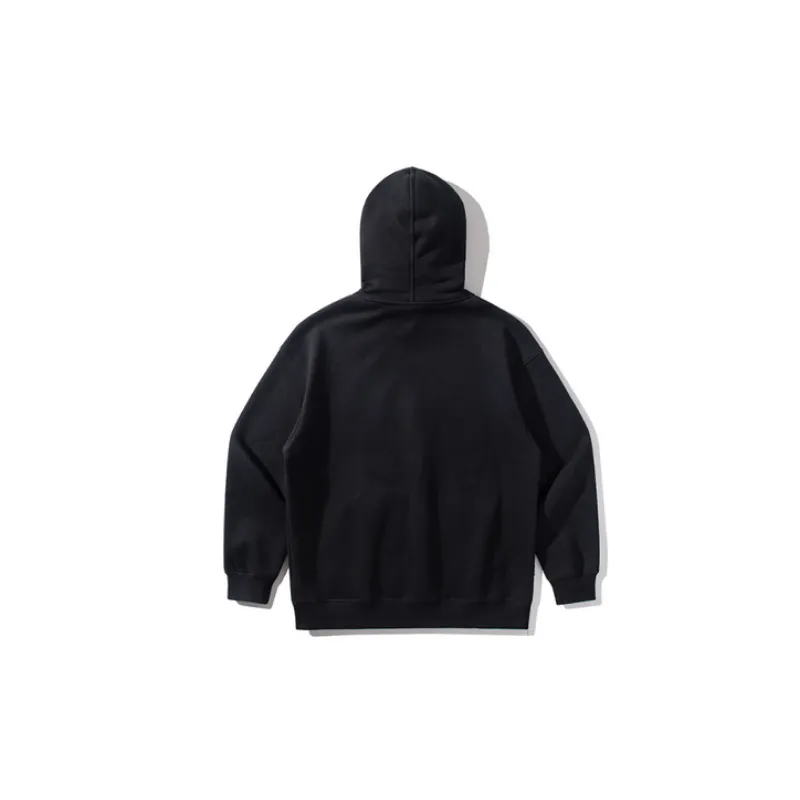 Printing Graffiti Fleece lined Hooded Jacket-5