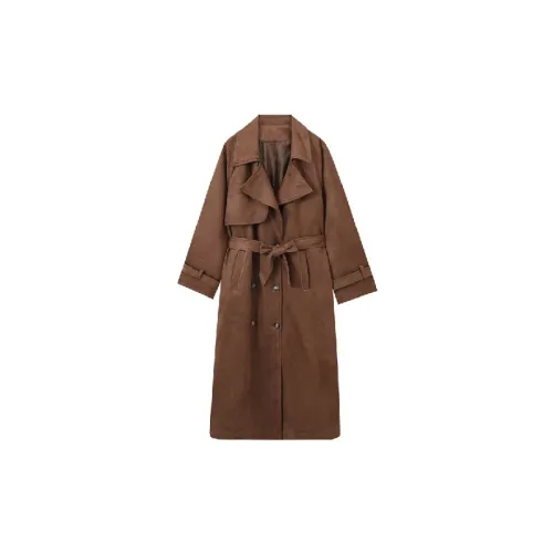 Fashion Simple Polyester Coat Women