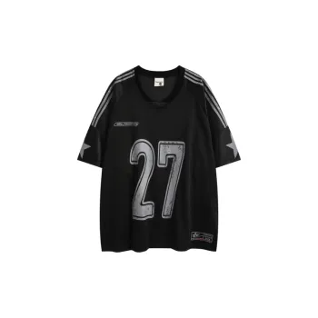 Casual Street Stitching Half Sleeved T Shirt