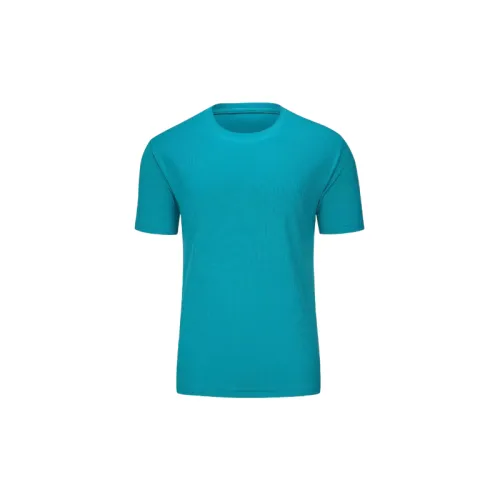 Simple Plain Polyester T Shirt Unisex