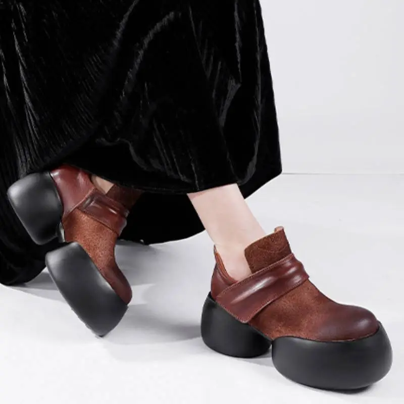 Casual Retro Platform Shoes-2