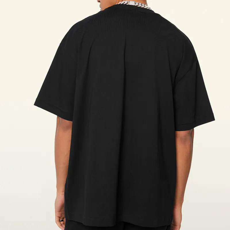 Fashionable Sporty 100% Cotton T Shirt Unisex-3