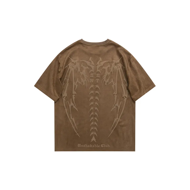 Design Retro Short sleeved T shirt-1