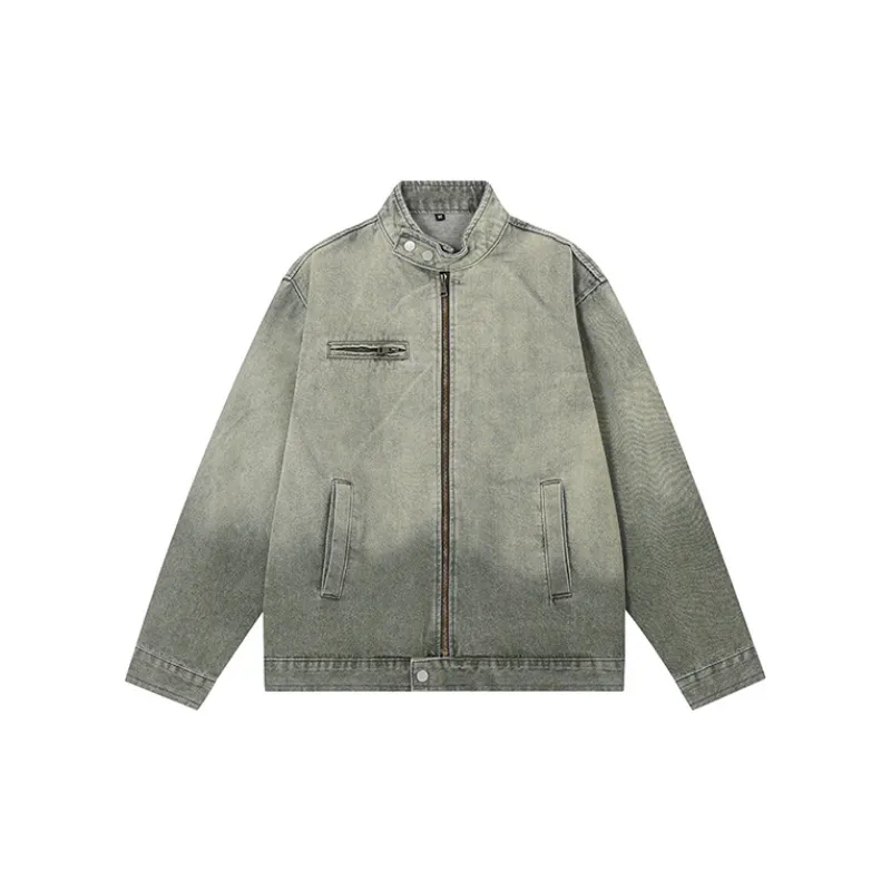 Fashion Washed Cotton Jacket-0