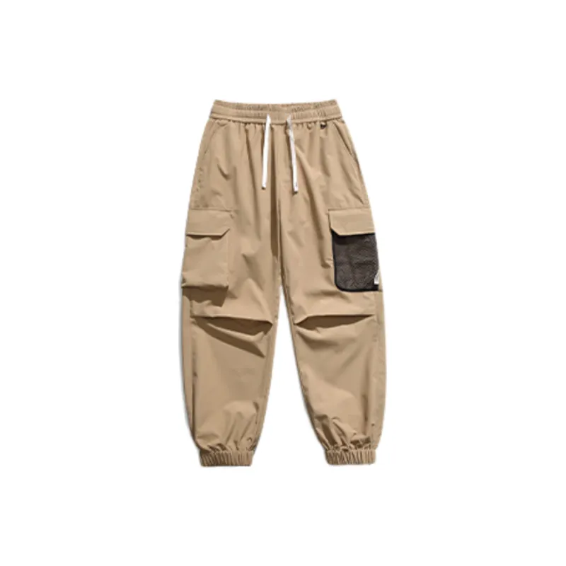 Multi pocket Functional Loose Pants-0
