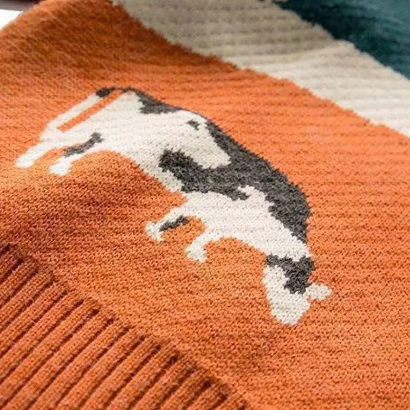 Retro Loose Sweater-4