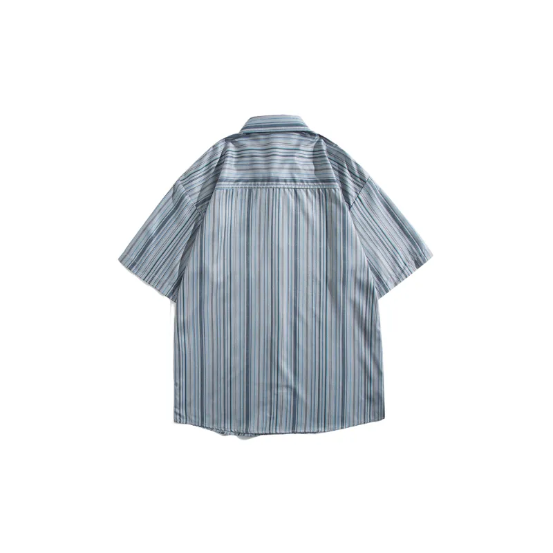 Casual Fashionable Cotton Blended Fabric Shirt-1