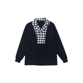 Stitching Suit Long Sleeved Sweater